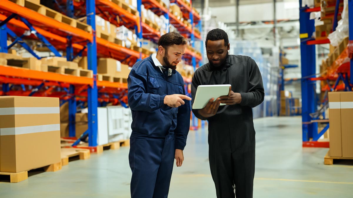 Inventory is kept in the customers warehouse, where they needed it, and paid for as they use it